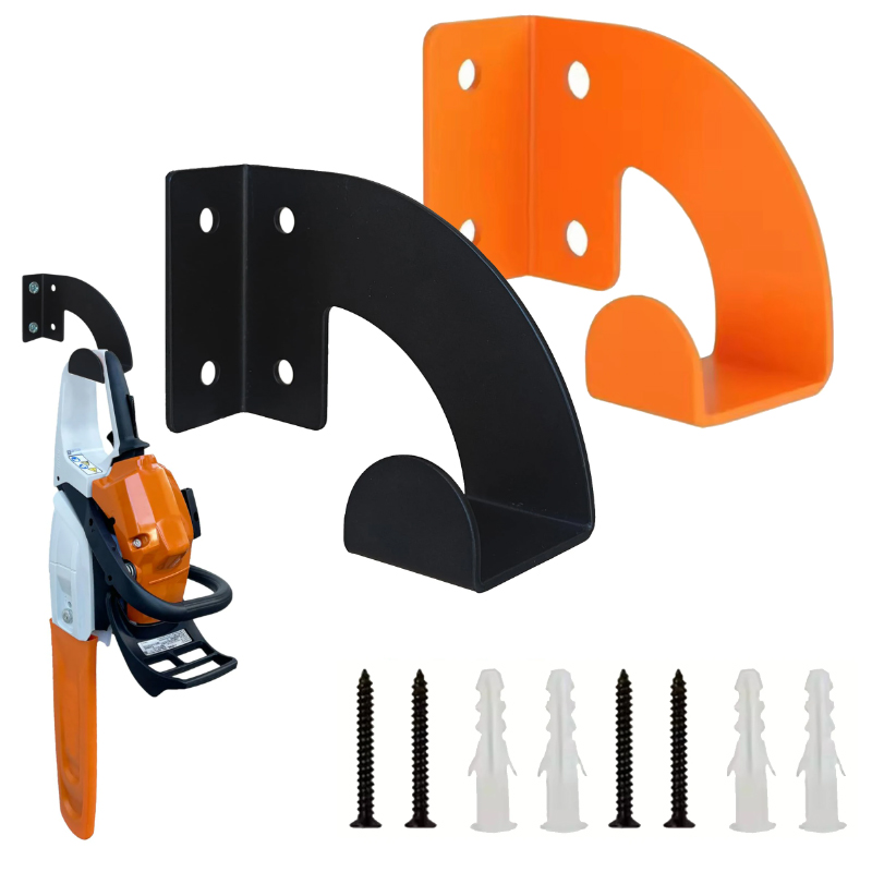Workshop Tools On Wall - Cintre mural pour tronçonneuse en métal