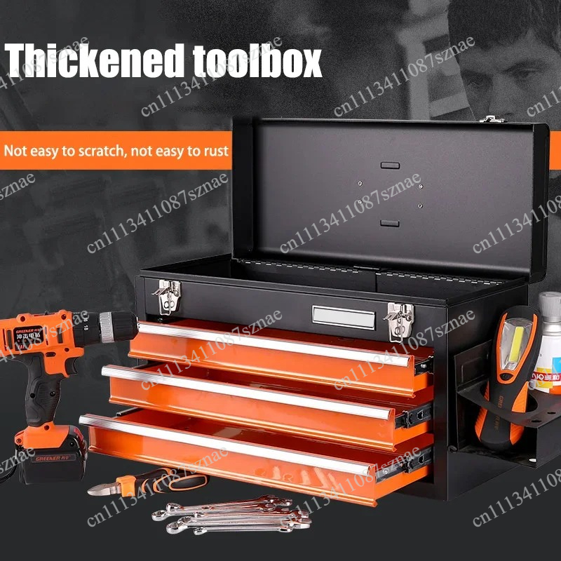 Workshop Tools Box - Boîte de rangement d'outils portable à