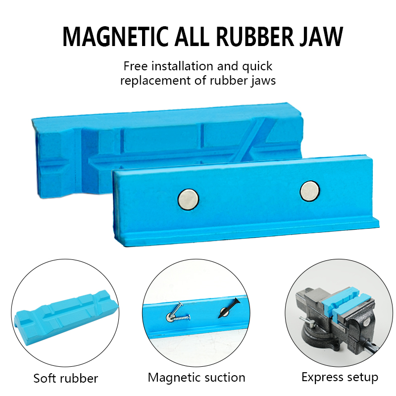 Étau en caoutchouc bleu, couve - Workshop Tools Vice avis et prix