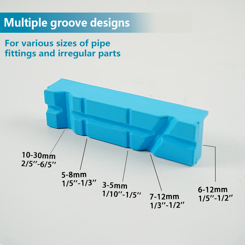 Étau en caoutchouc bleu, couve - Workshop Tools Vice avis et prix