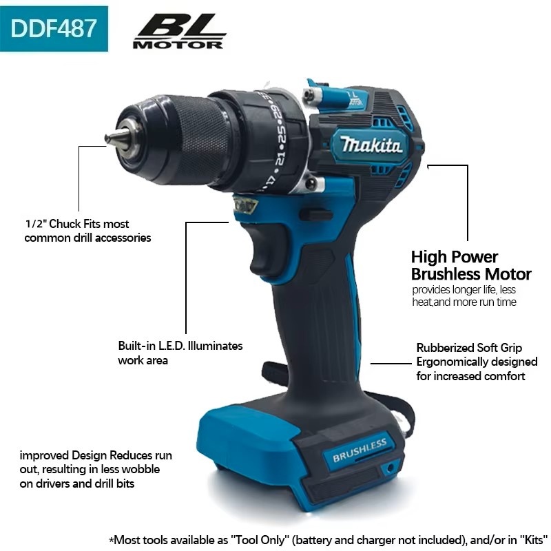 Makita 18V LXT ®   Perceuse-vi - Makita Drill Ddf484 avis et prix