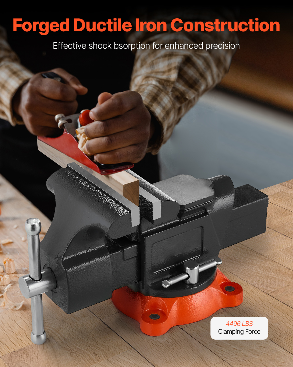 VEVOR Étau Établi Polyvalent L - Workshop Tools Vice avis et prix