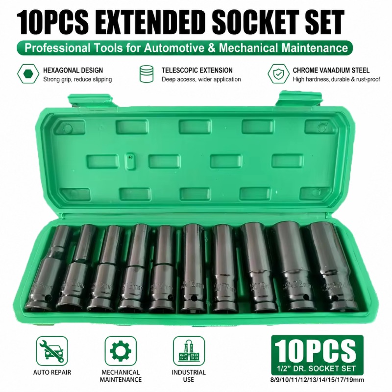 Jeu de douilles à chocs métriq - Car Workshop Tools Kit avis et prix