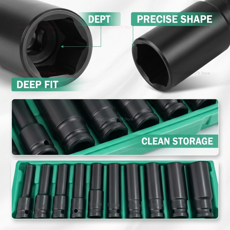 Jeu de clés à douille 10 pièce - Tools Set Workshop avis et prix