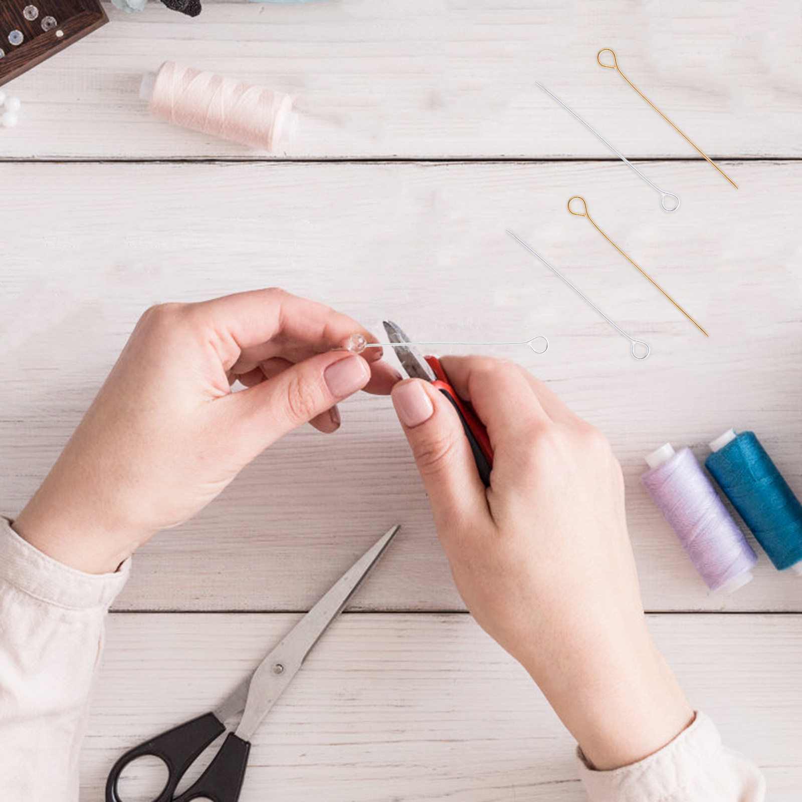 1200 pièces, épingles à œil po - Tools Jewelry Making avis et prix